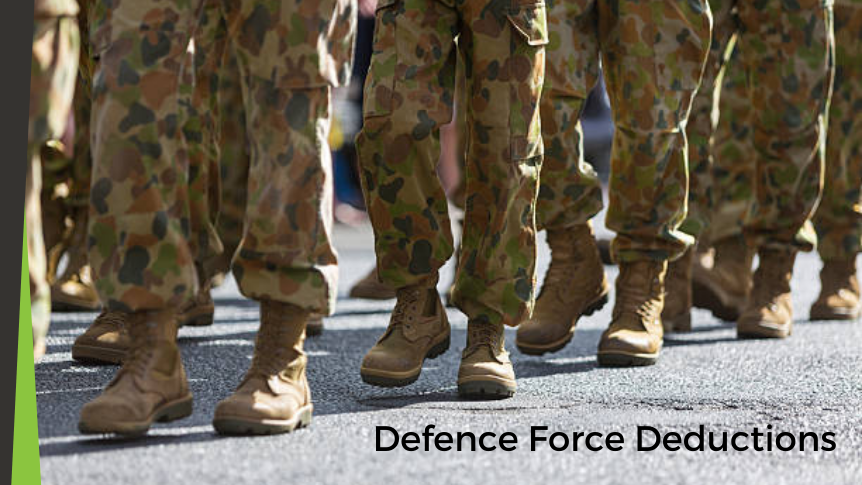 Common Deductions for Defence Force Members